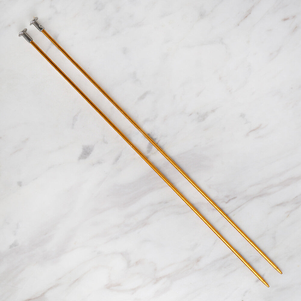 Loren Crafts 2,5 mm 25 cm Sarı Metal Çocuk Şişi - LRN326